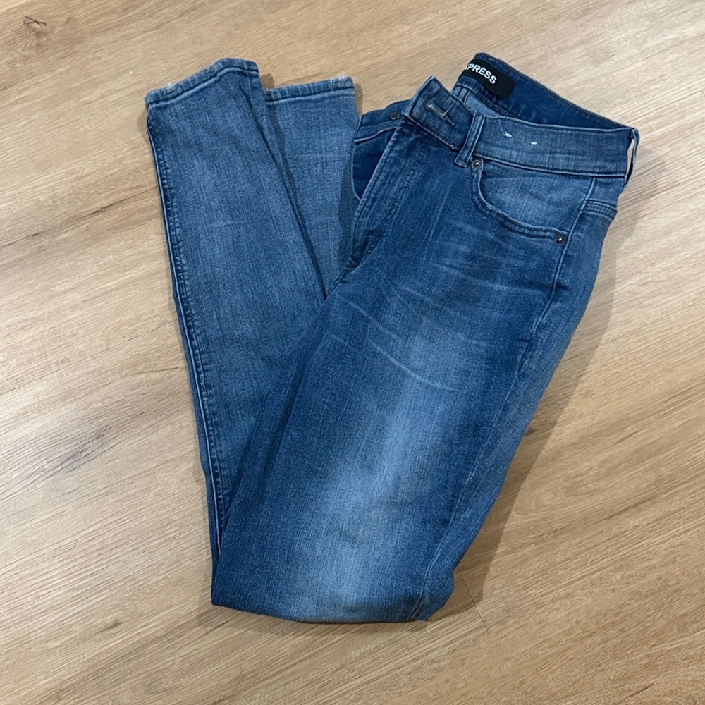 Express perfect curve legging high rise Indigo Jeans